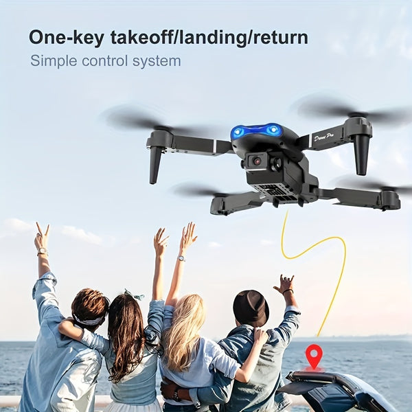 E99 K3 Pro HD 4k Drone Dual Camera High Hold Mode Aerial Photography - Black Single Cam.