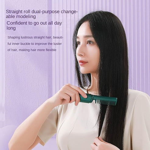 Portable Hair Straightener Comb